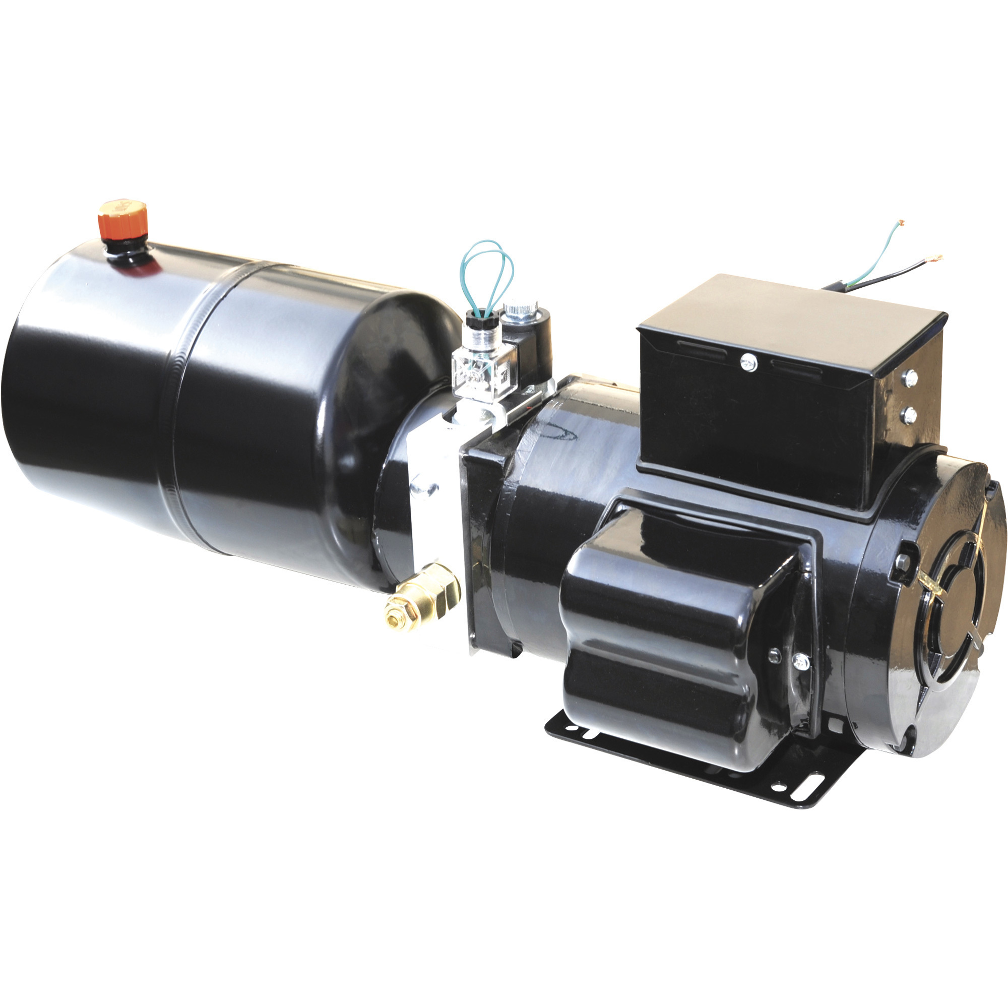 NorTrac AC Power Unit with Electric Motor, 115/230V, 1.6-Gal. Reservoir Tank, Model# YBZ5-F1.6B8F2/LKABT1